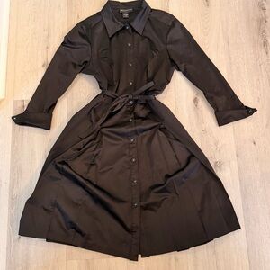 Connected Apparel Black Long Sleeve Dress